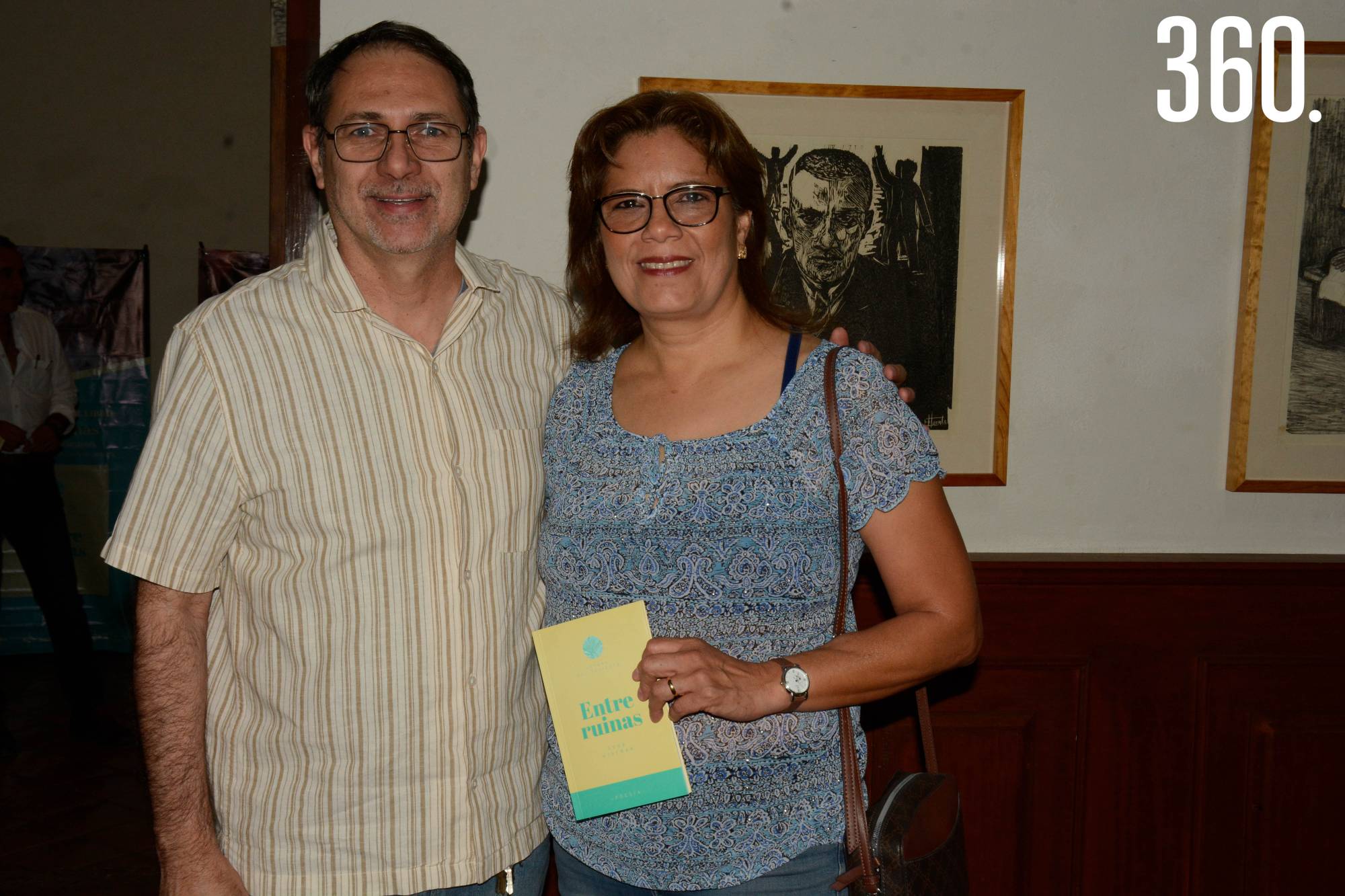 $!Elías Perales y Claudia Mayorga.