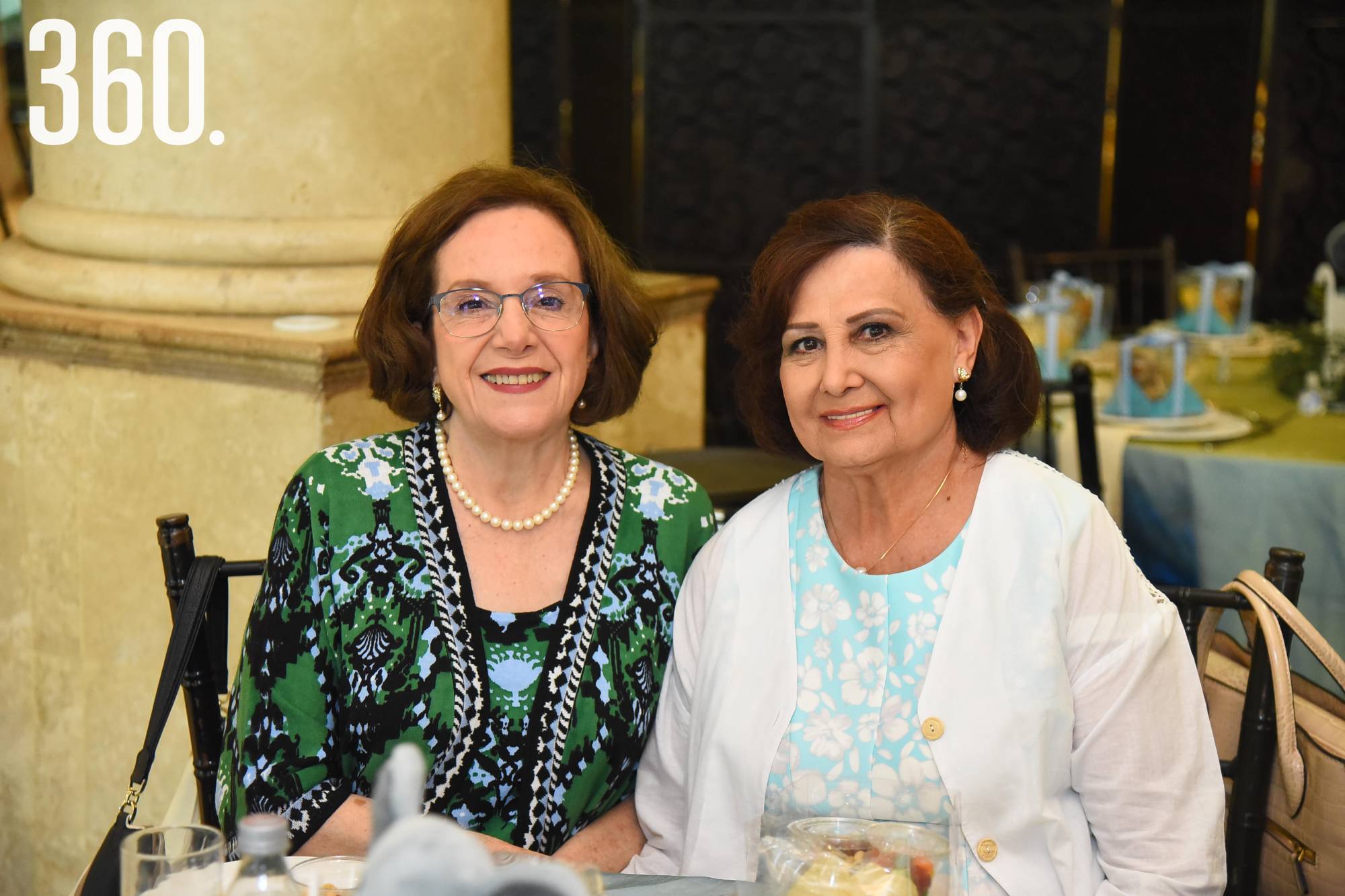 $!Elvira Pádel de Musa y Gloria de Vargas.