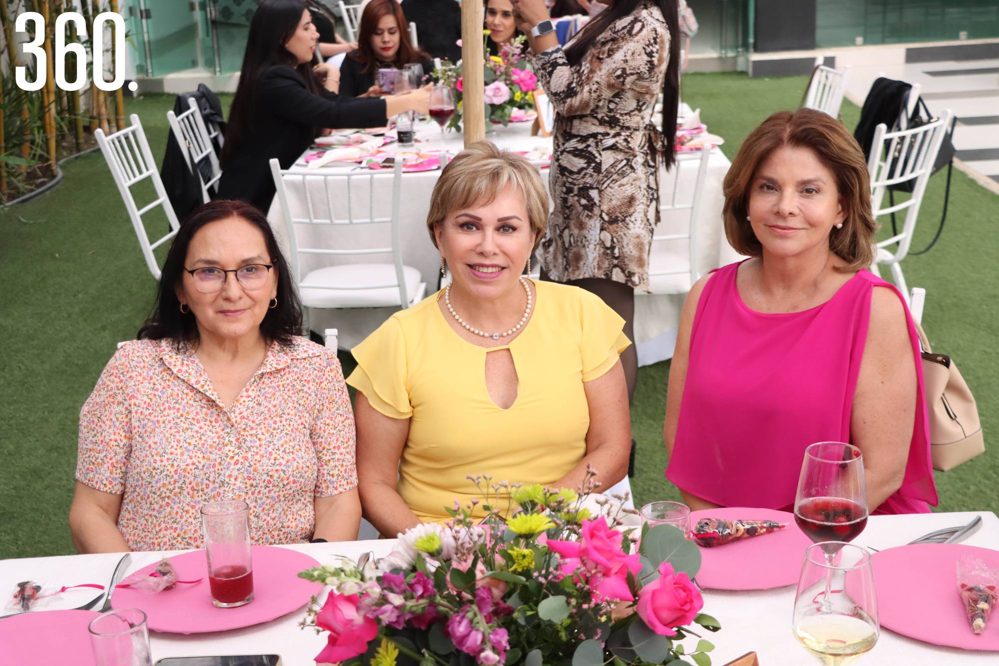 $!Francis de la Fuente, Alicia Valle y Lourdes Villarreal.