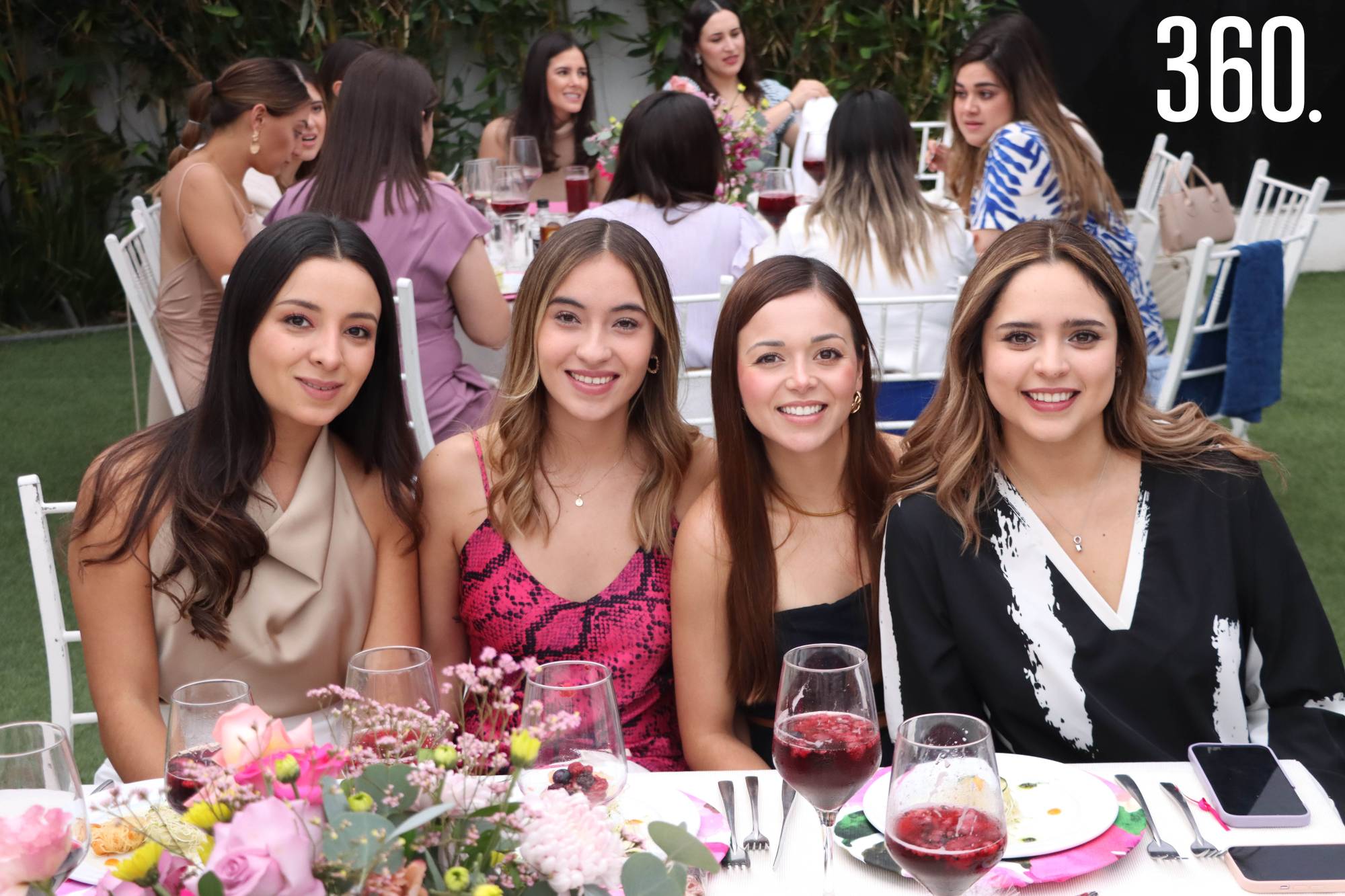 $!Alejandra Zertuche, Carolina Martínez, Fernanda Álvarez y María José Bustos.