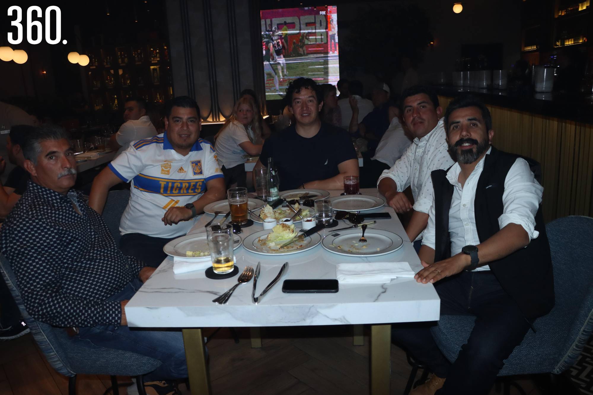 $!Francisco Farías, Ernesto Ríos, Luis Minor, Manuel y Alberto Paz.