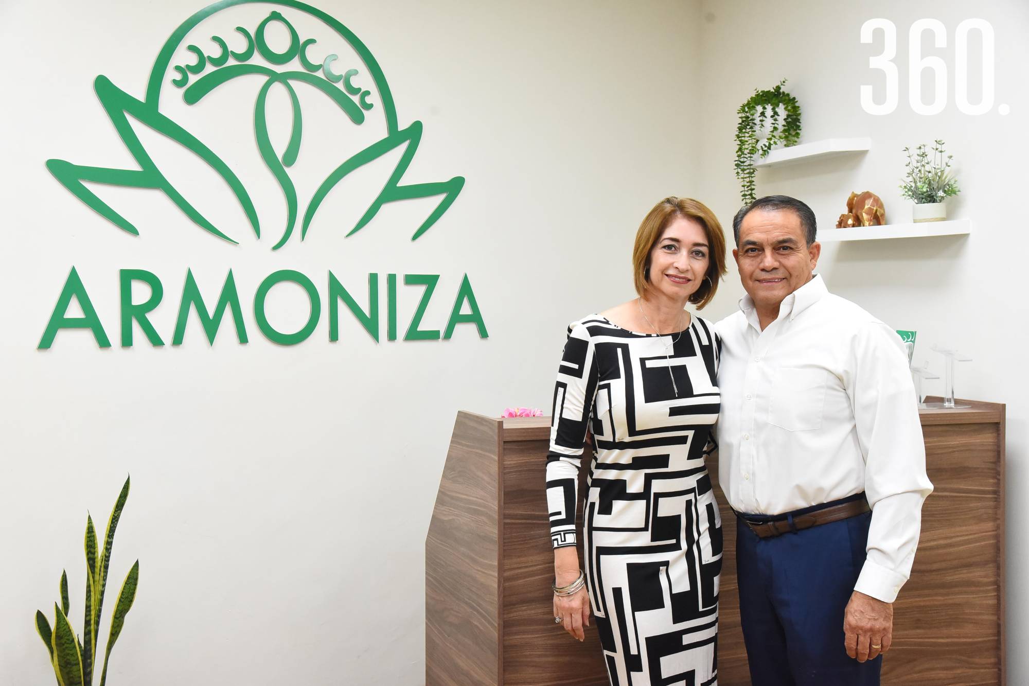 $!Margarita Gaona y Eduardo Saldaña.