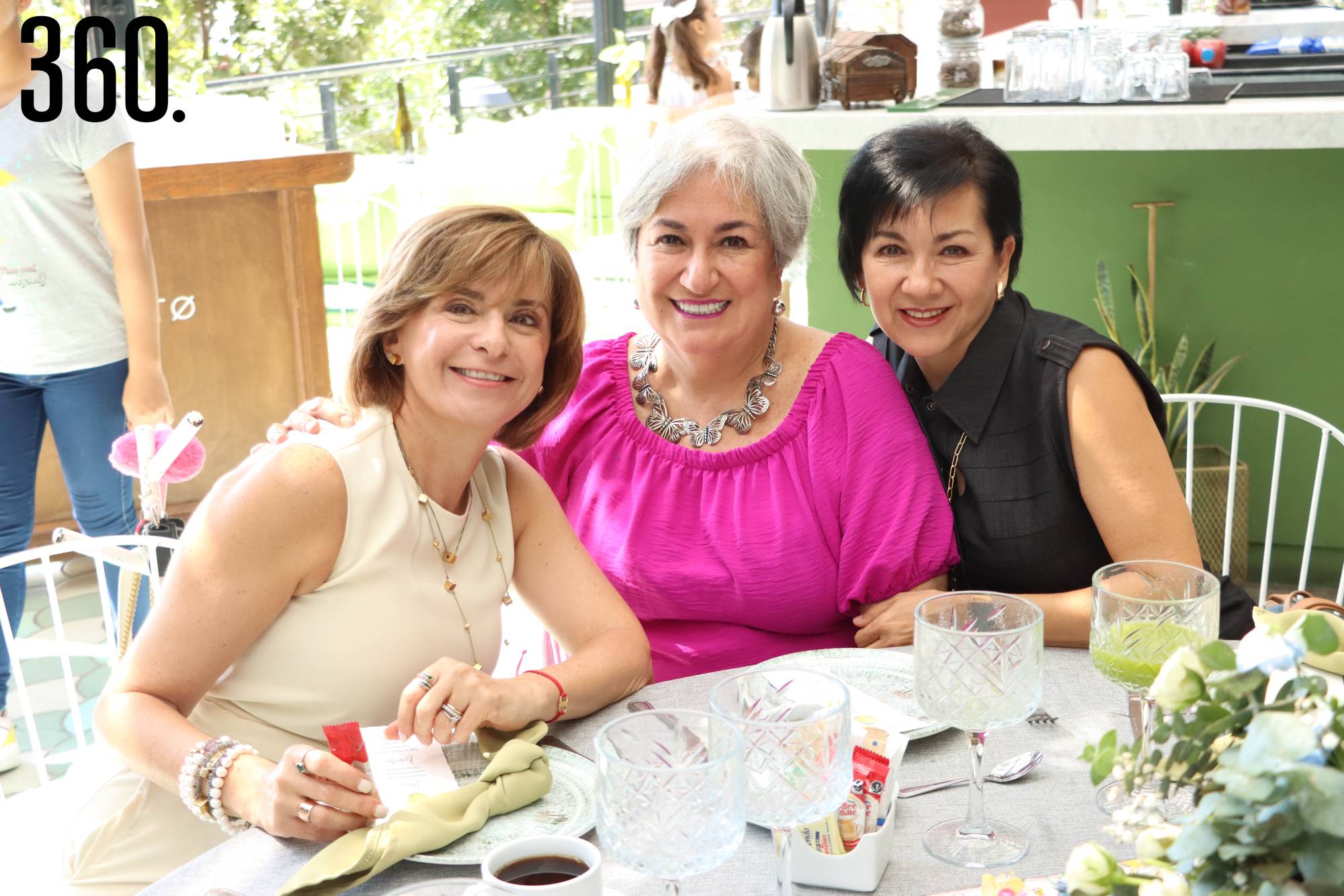$!Malena González, Beba González y Magdalena Morales.