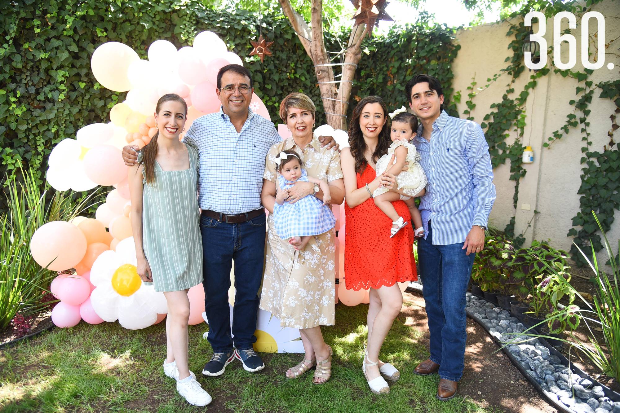 $!Valeria y Roberto Elguézabal, Chiquis Esquivel, Inés Burciaga, Sofía Elguézabal, María Sofía y Roberto Treviño.