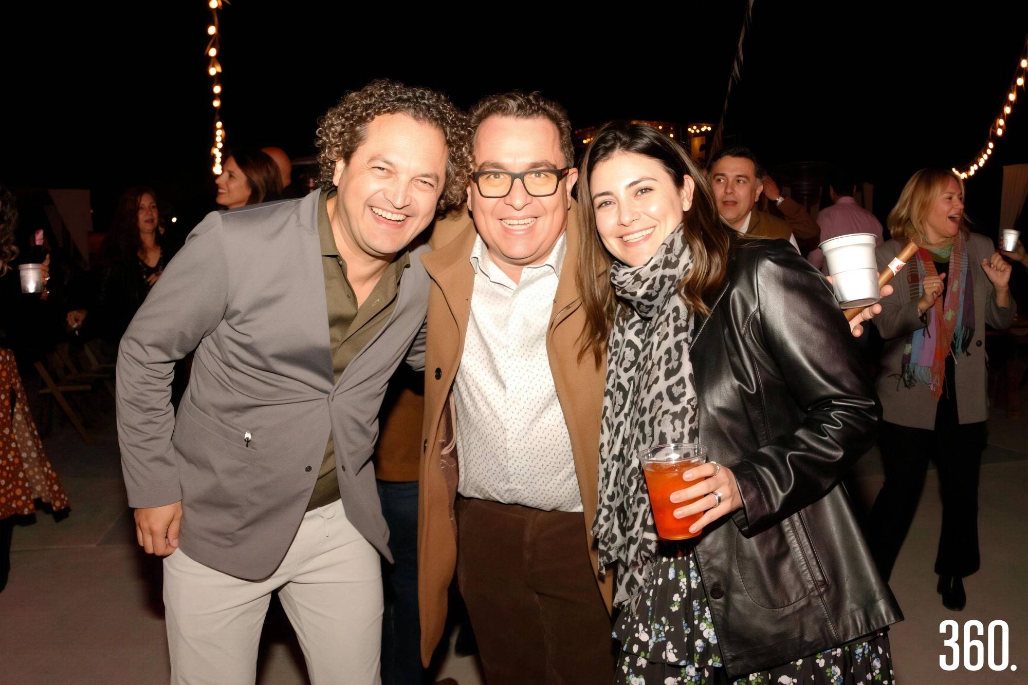 $!Francisco con Javier Arteaga y Ana Sofía Martínez de Arteaga.