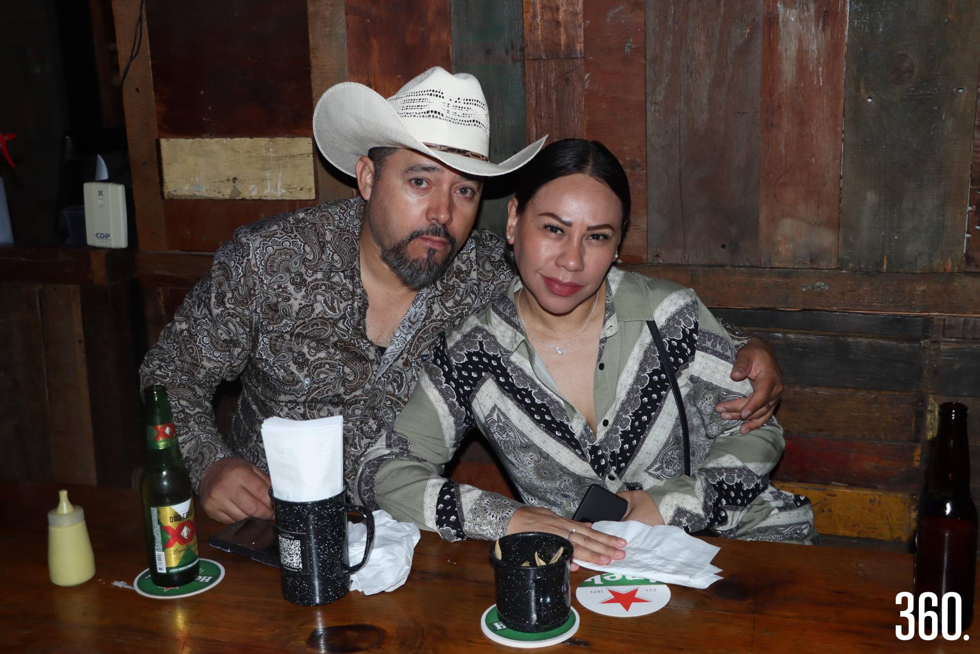 $!Hugo Siller y Elisa Orozco.