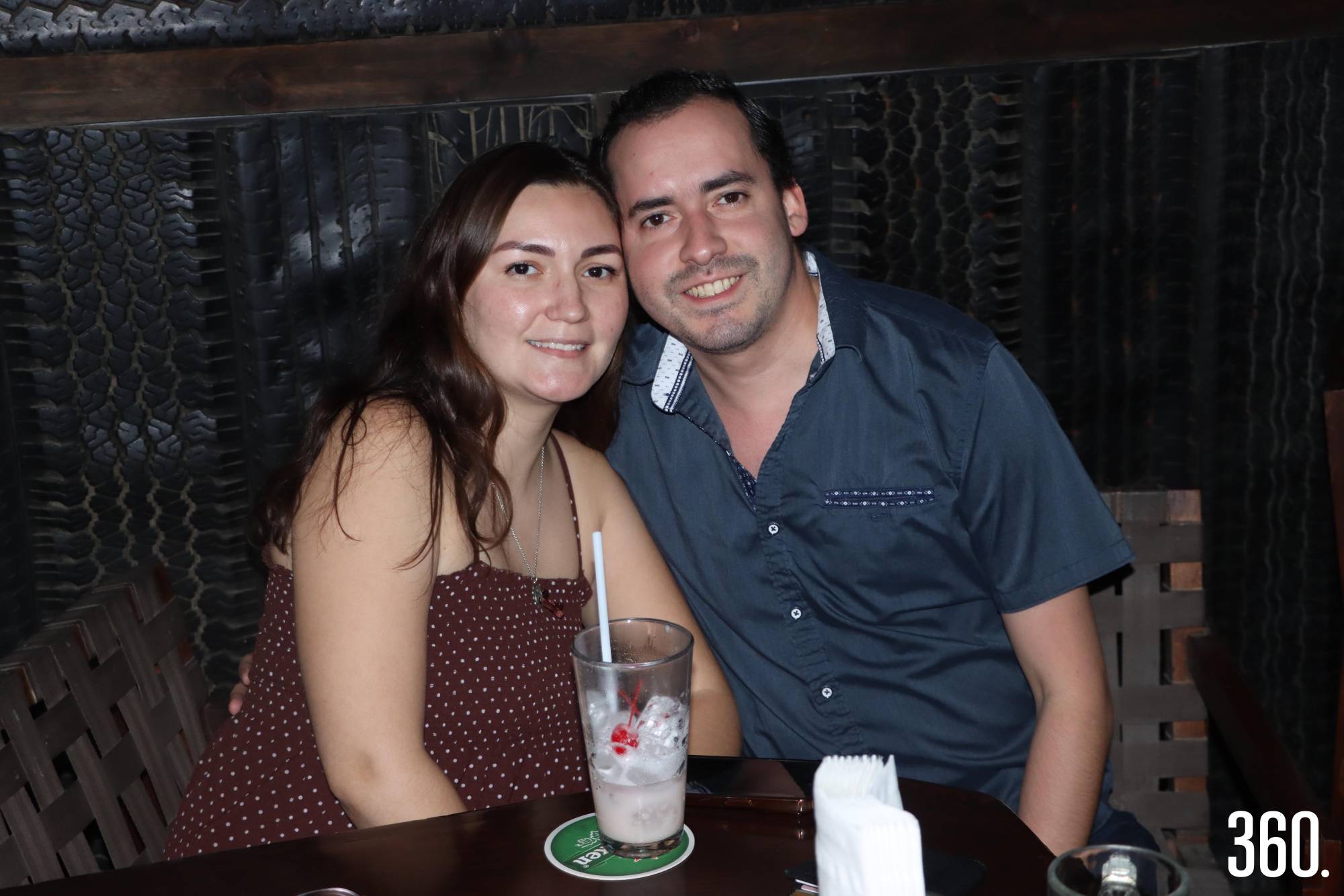 $!Tania Macal y Alejandro Flores.