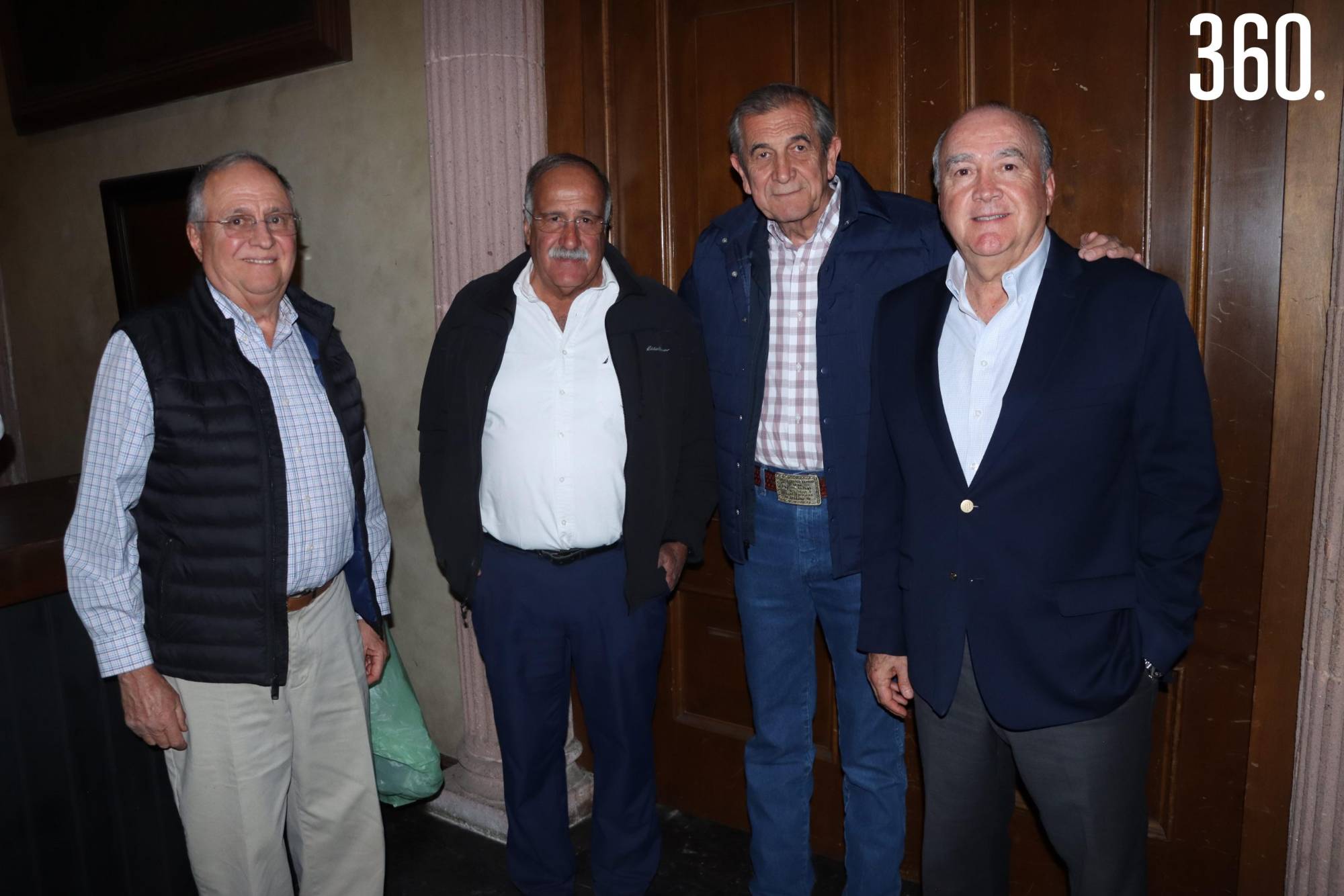 $!José Ignacio Lobo, Gerardo Aguirre, Jesús de la Garza y Jorge Dávila.