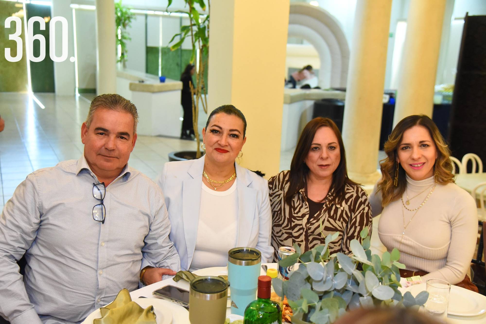 $!Alejandro Guerra, Vanessa Sánchez, Martha Alicia Aguirre y Jaqueline Aguirre.