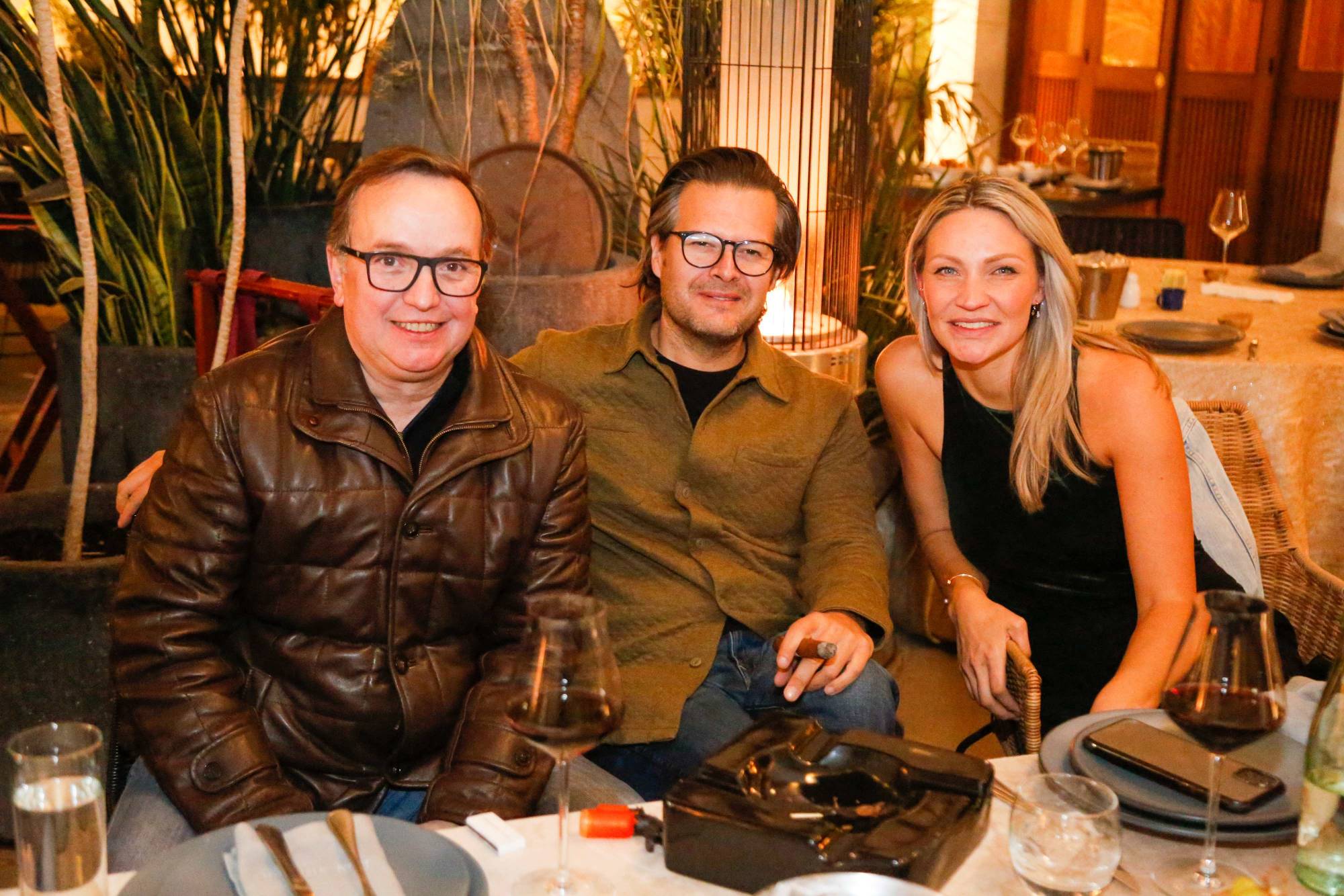$!Juan Ramón Cárdenas, Natanael Espinoza y Susi Vereecken.