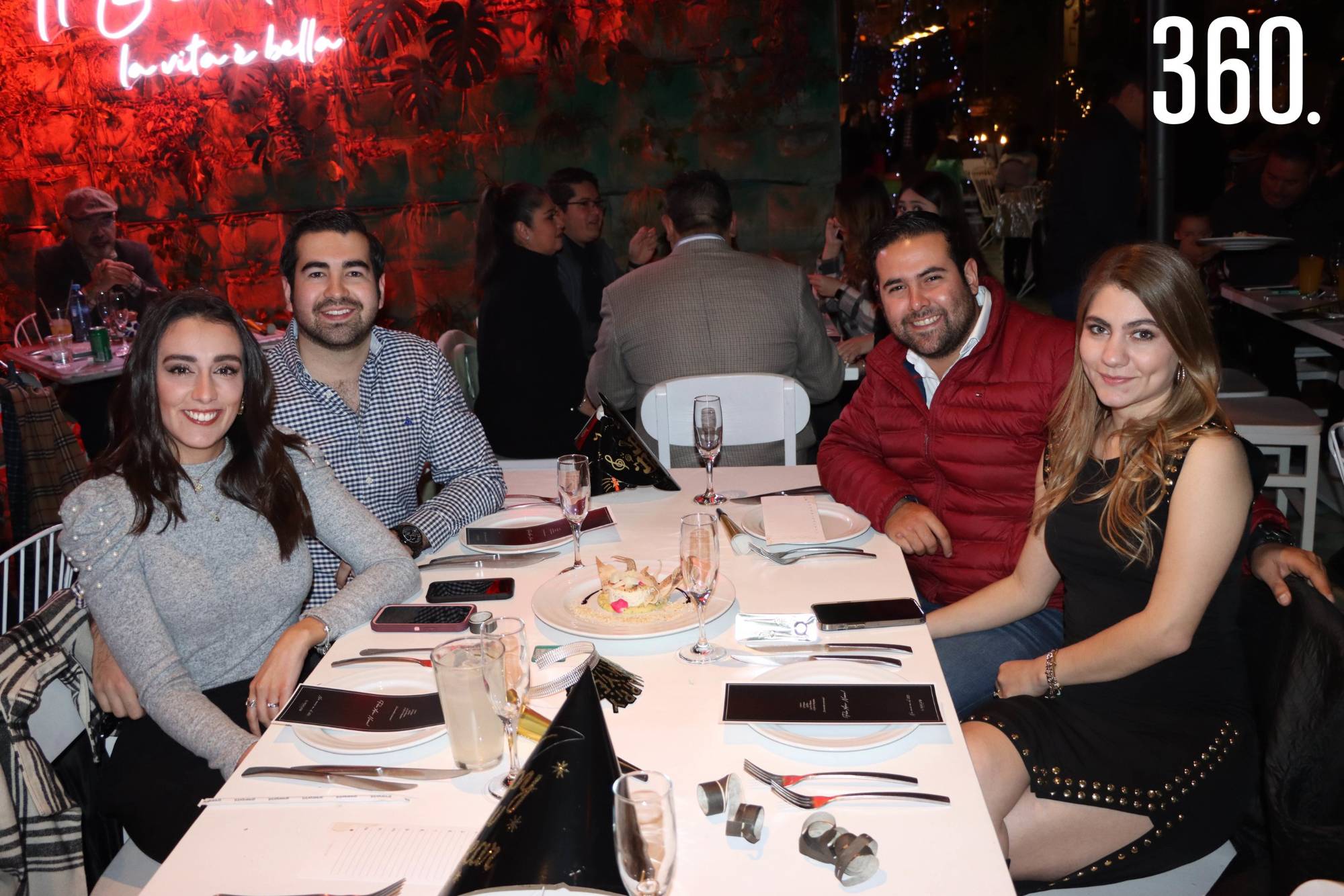 $!Gabriela Valdéz, Antero Alvarado, Andrés Alvarado y Ana Sofía Flores.
