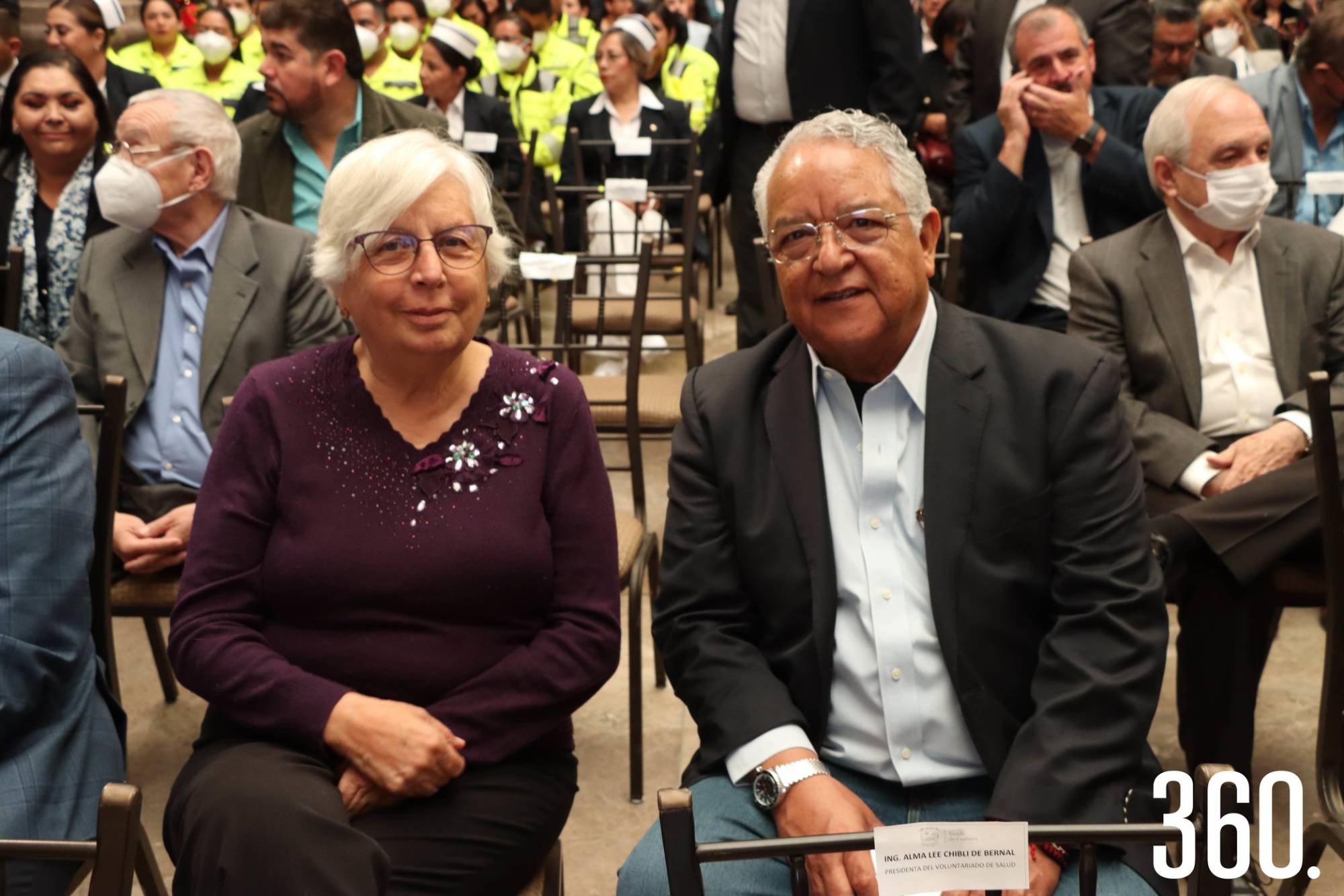 $!Eglantina Canales y José Luis Flores.