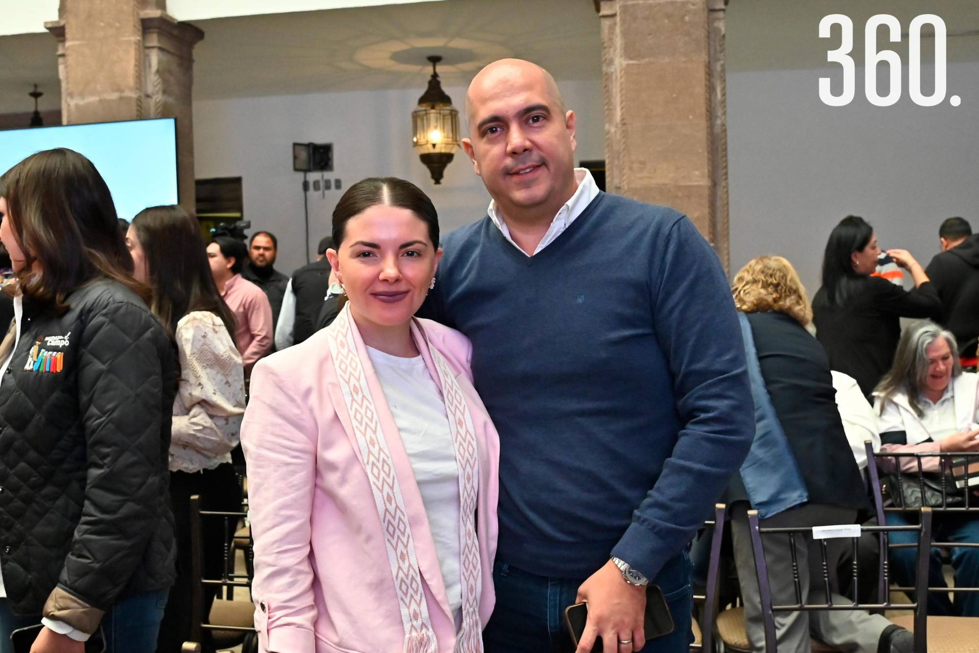 $!Nayeli Pereznegrón y Luis Aguilar.