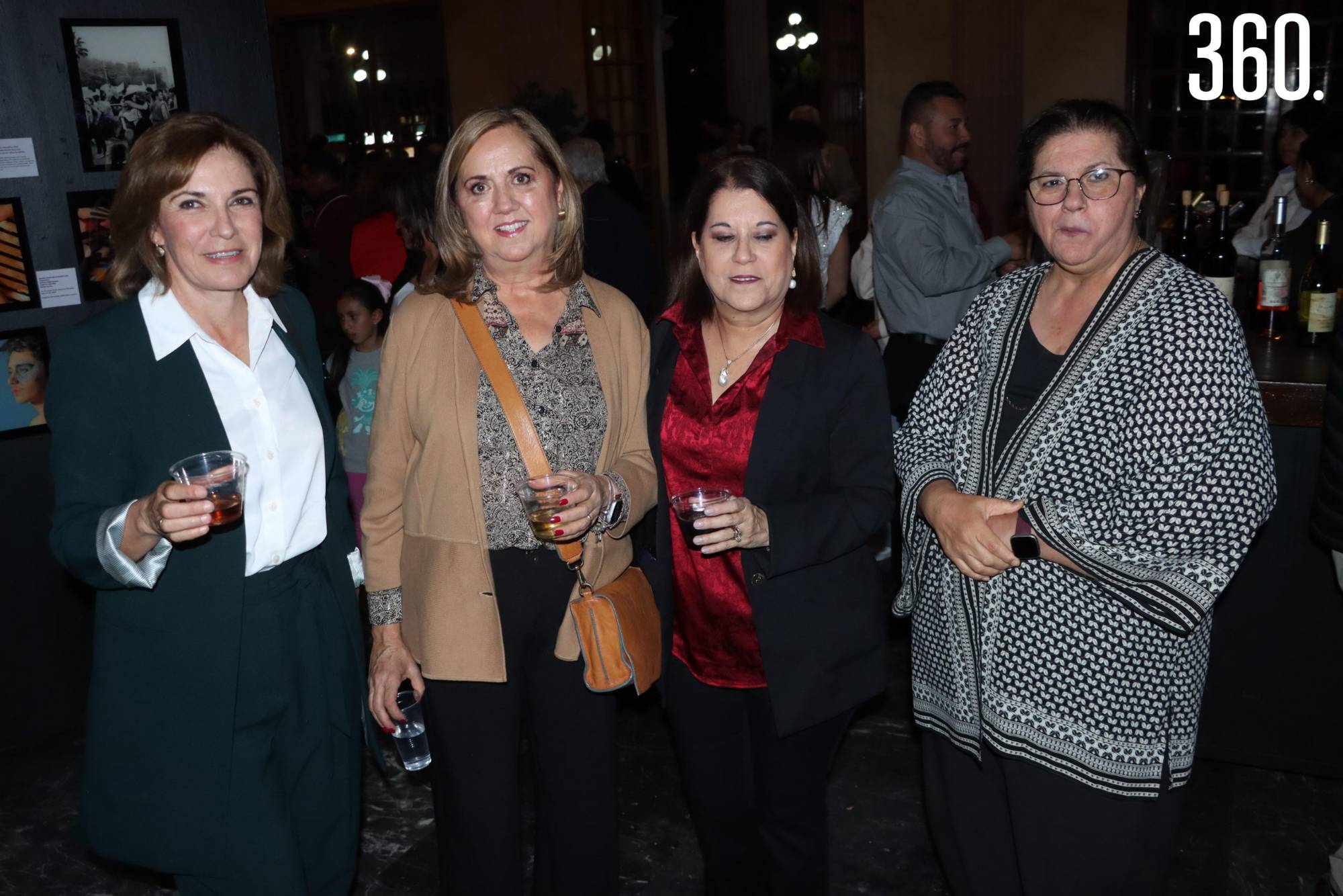$!Gloria Flores, Carmelita Lobo, Paulina de la Garza y Nora Lobo.
