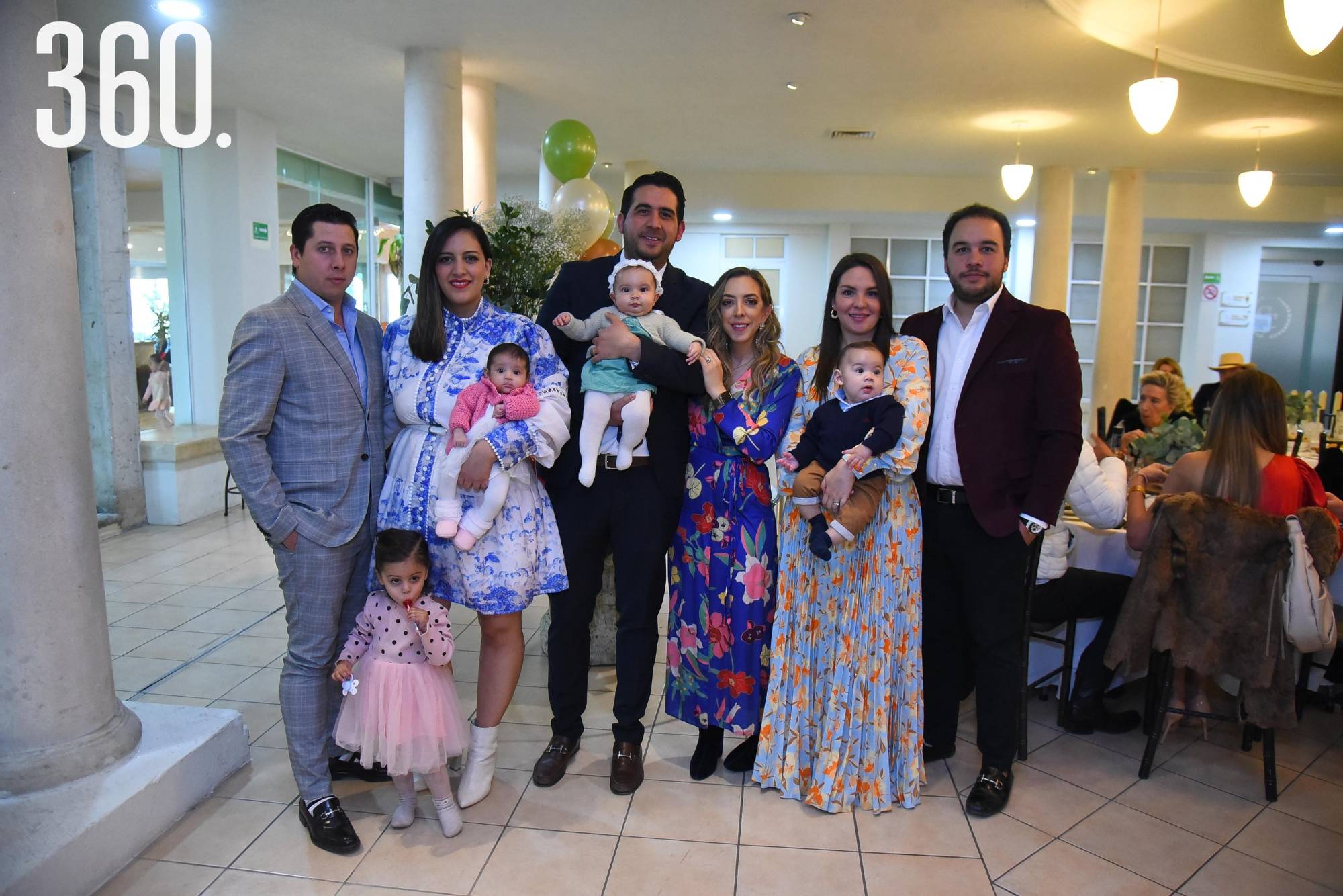 $!Raúl Barba, María Alejandra Barba, Alejandra Fernández, René Fernández, Olivia Fernández, María Fernanda Martínez, Dinorah Sánchez, Mariano Fernández y Gerardo Fernández.