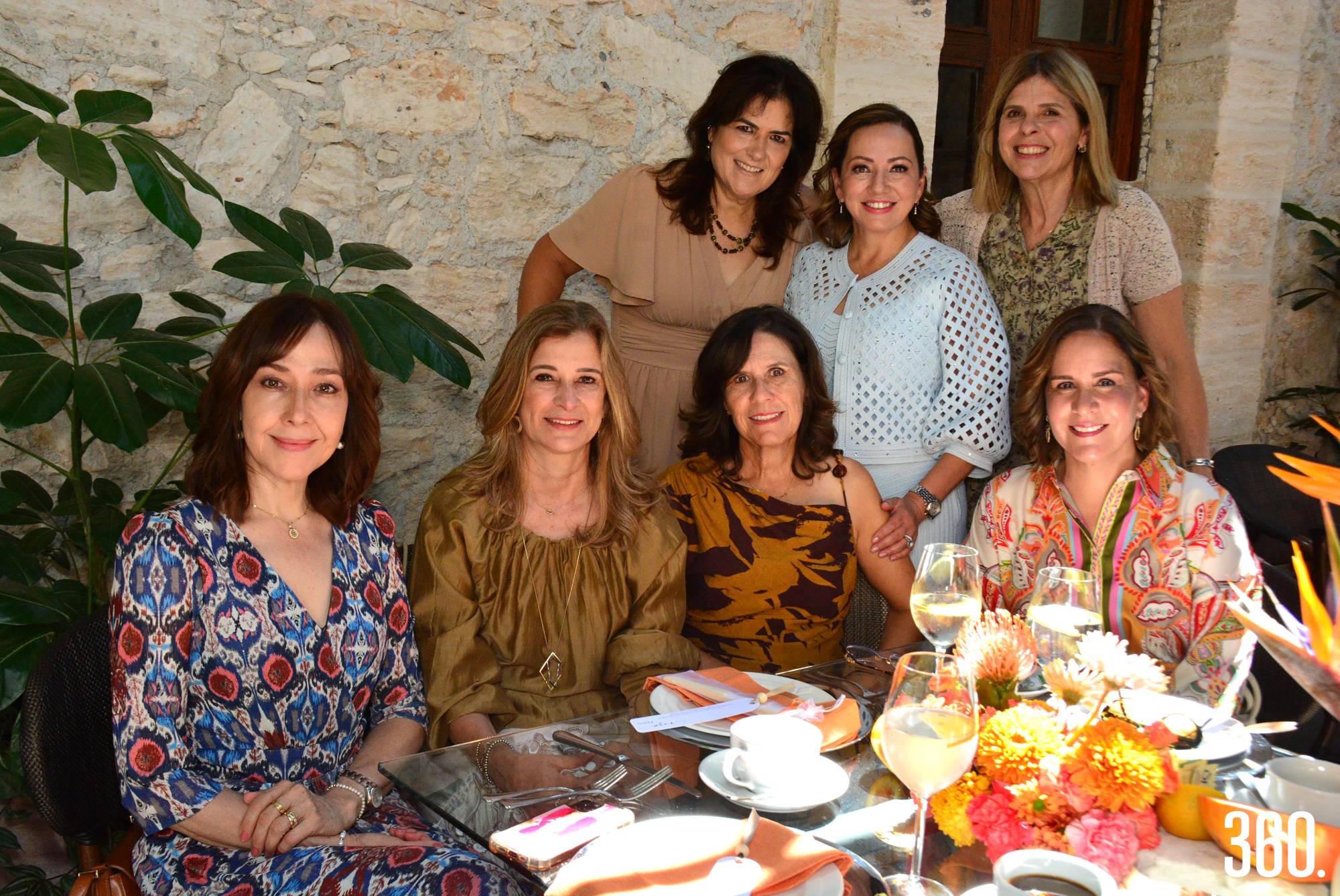 $!Gaby Martínez, Abigail Larios, Pamela Tatum, Emma Nogueira, Silvia Perales, Rosa Flores y Teté Gómez.