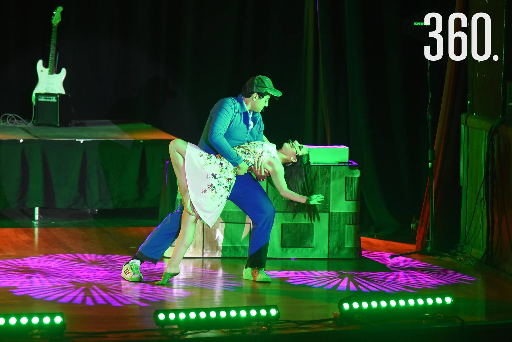 $!Participaron actores, bailarinas y músicos.