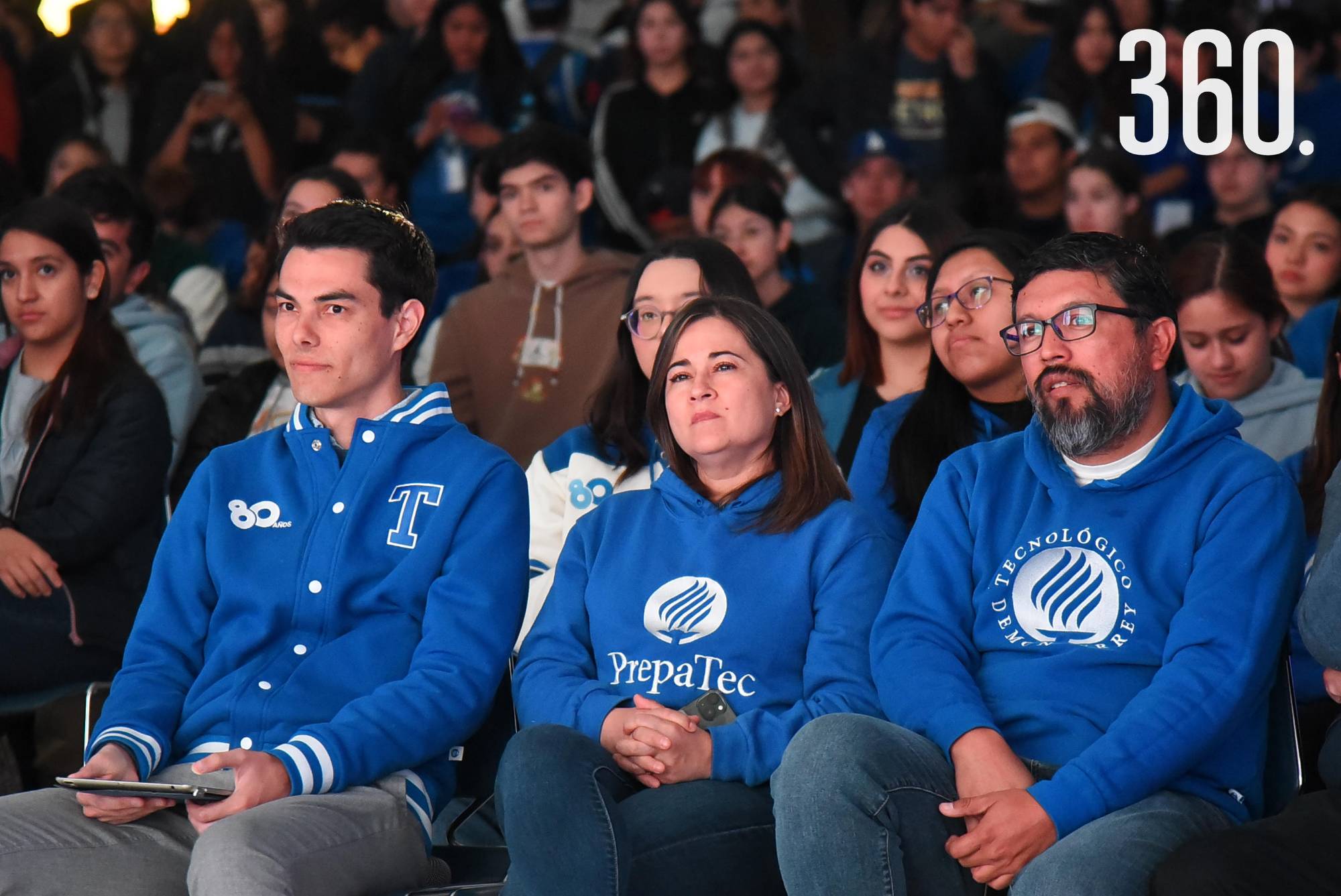 $!Adrián González, director de Campus Saltillo, Karina Medrano y Daniel Lozano.