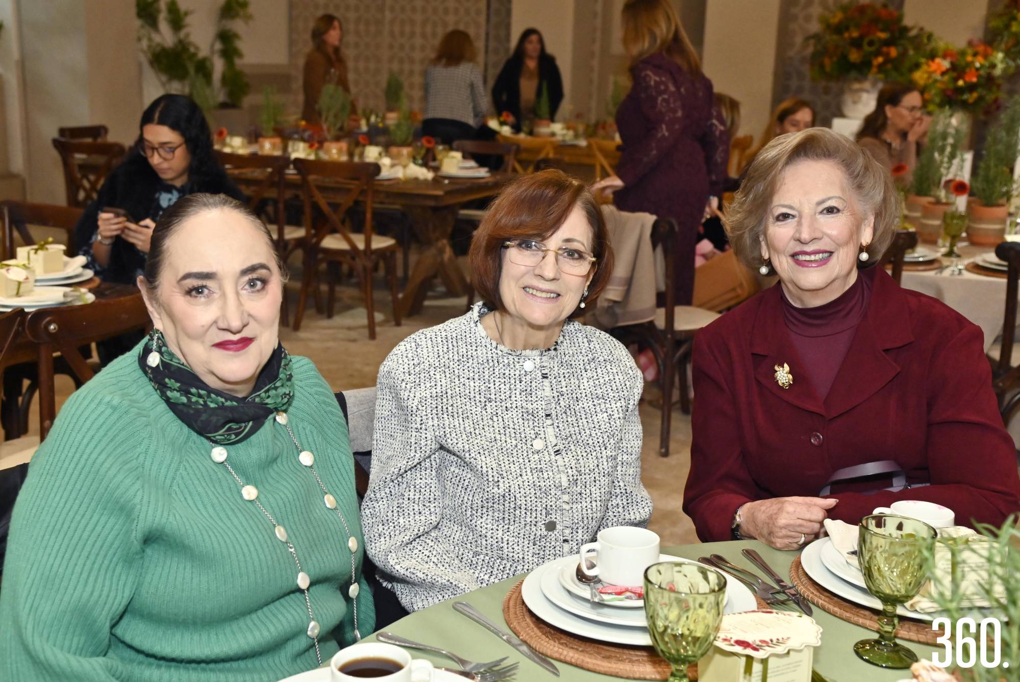 $!Elsa Rodríguez, Elma Rodríguez de Arizpe y Silvia de las Fuentes de la Peña.