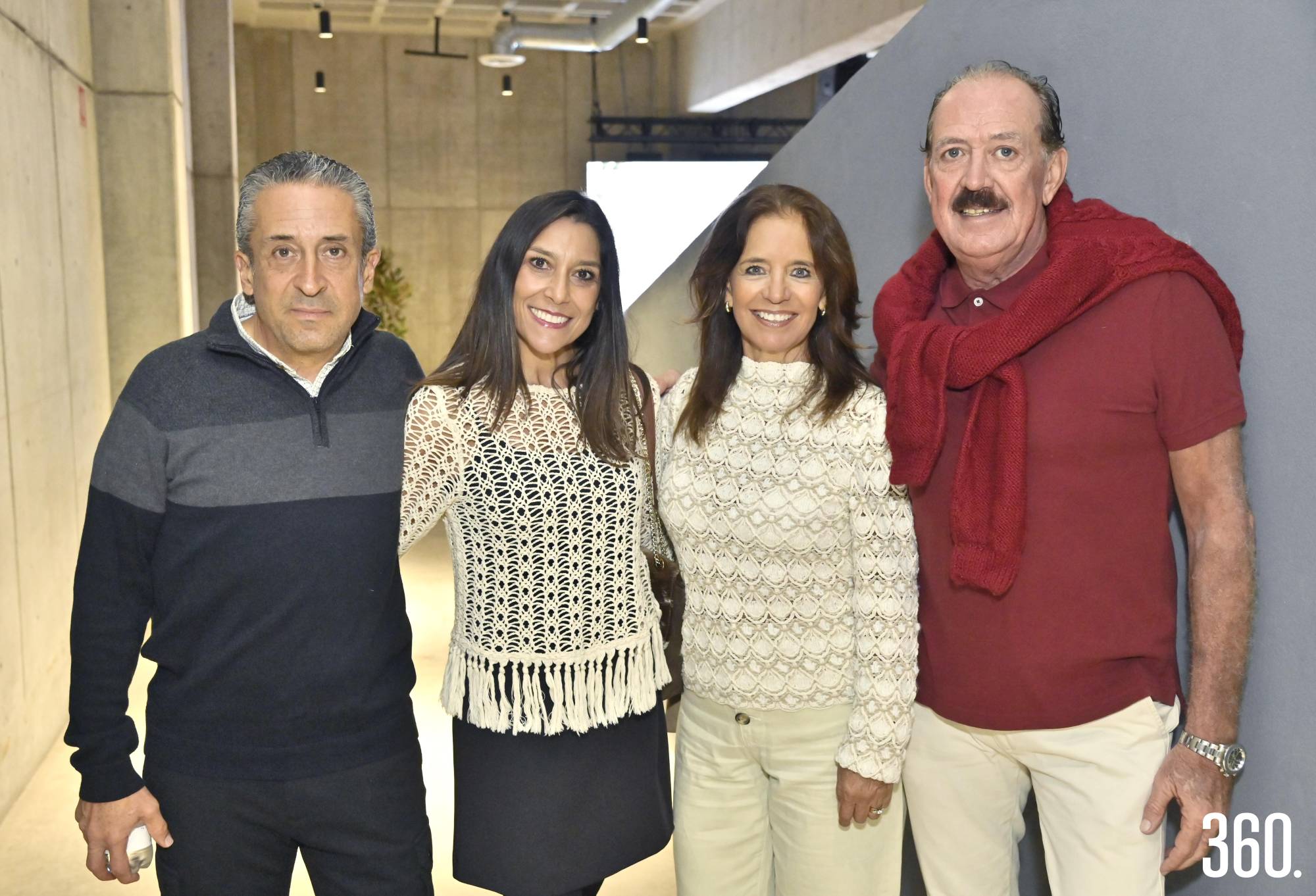$!Carlos Flores, Maricarmen Flores, Paty y Ricardo Stengel.