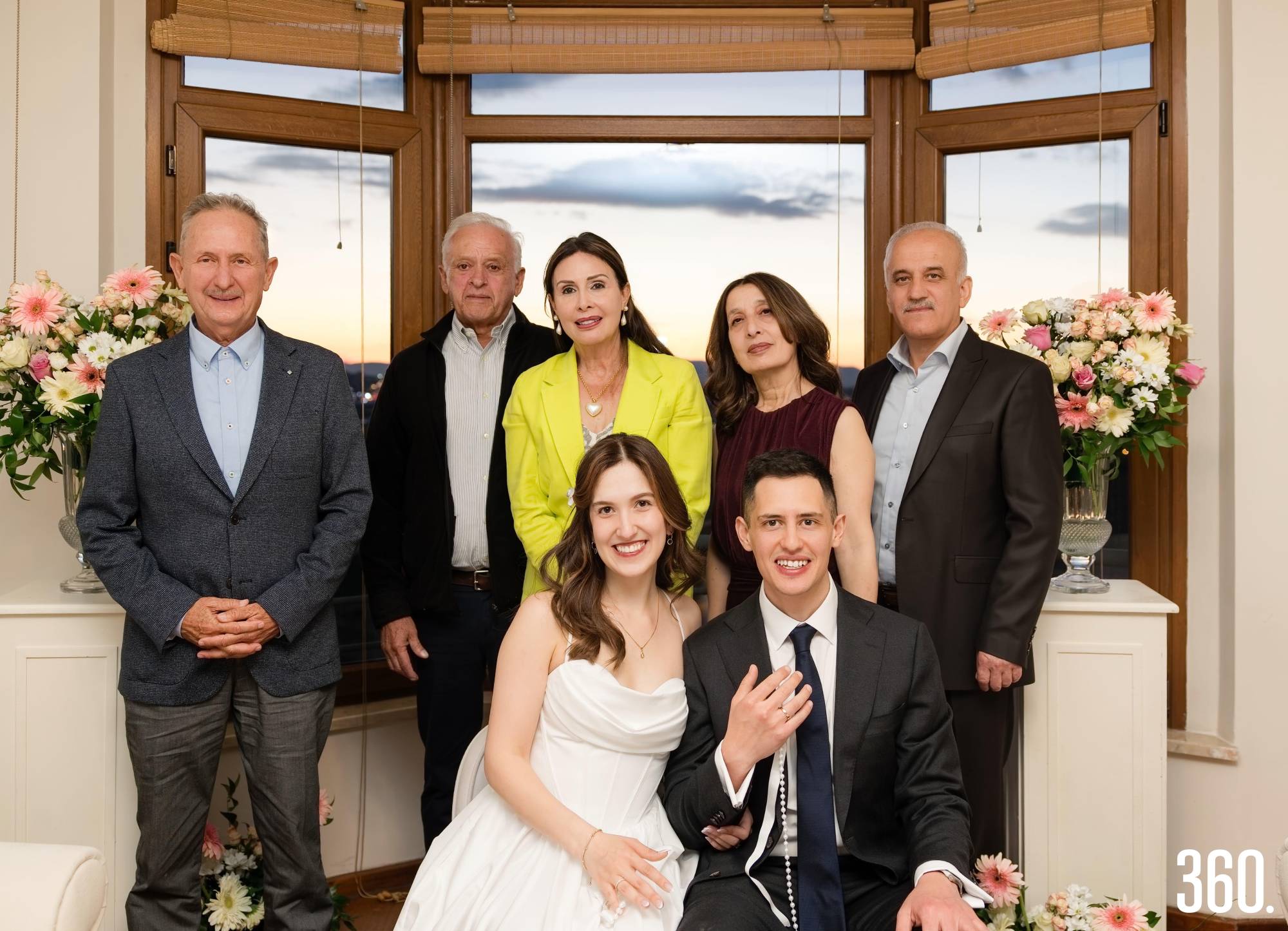 $!Zaynep y Andrés con Humberto Dewey, Roberto Orozco, Nora Charles, Gülçin e Ihsan Eyibak.