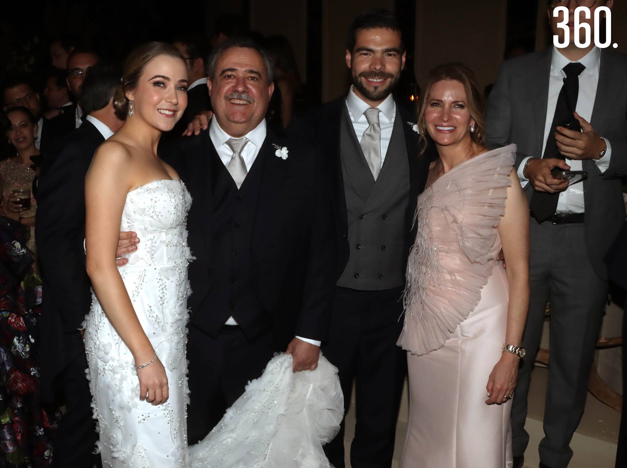 $!BODA DE JORGE DEL BOSQUE Y ELMA DÁVILA