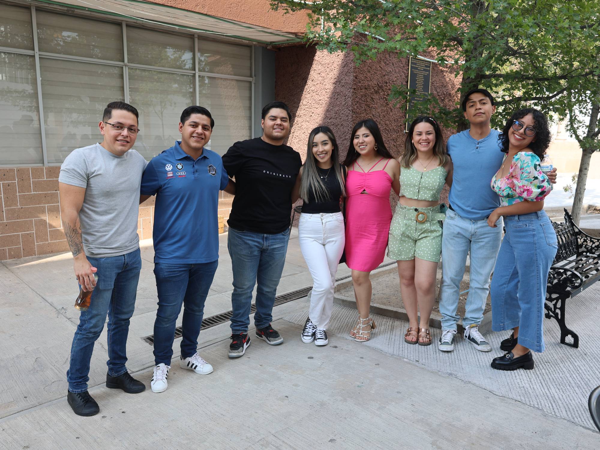 $!Francisco Treviño, Arturo Ruiz, Jesús Saucedo, Lupita García, Alexia Sánchez, Larissa Valdez, Rodolfo Morales y Aura Iracheta.
