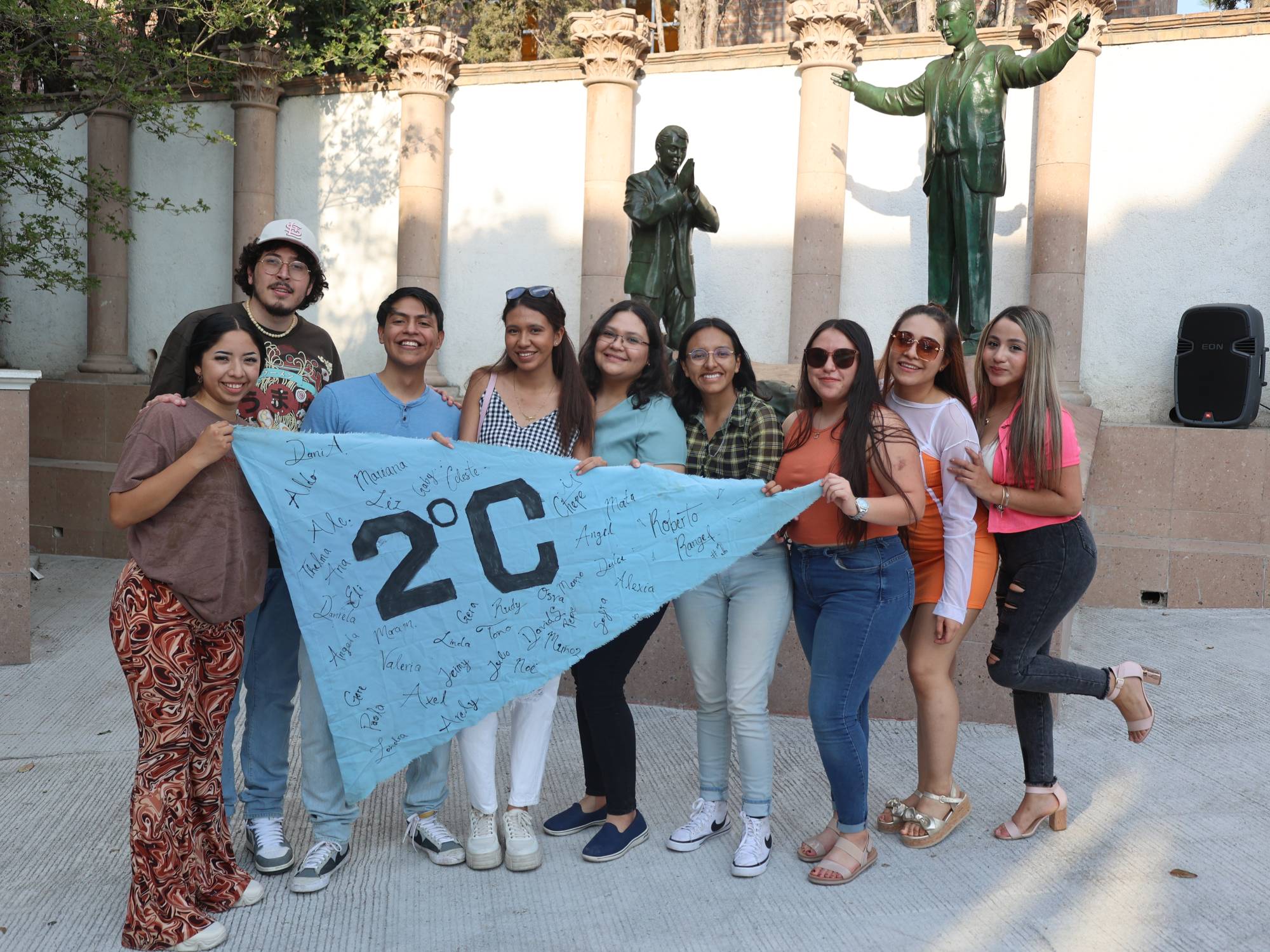 $!Daniela Reyes, Gerardo Nájera, Rodolfo Morales, Liz Oyervides, Thelma Méndez, Mariana Martínez, Goretti Rodríguez, Zandra Fermín, Paola Rodríguez.