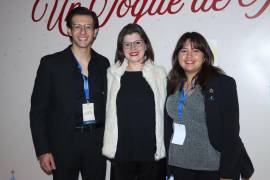 Salem Tobías, Ana Lucía Aguilar y Claudia López.