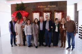Luis Arizpe Jiménez, Antonio Guel, Ana María Arizpe Jiménez, María Elena Saldívar, Carlos y Miguel Arizpe Elma Rodríguez de Arizpe, Jiménez acompañados por Cristina Jiménez, Cristina Jiménez y José Manuel Arizpe Jiménez fueron los anfitriones de la Posada Arizpe 2025.