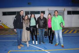 Nareg Hacatoglu, Gaby Carrum, Sandra Pérez, Pablo Abugarade, Gaysi Medina e Iván Cárdenas.