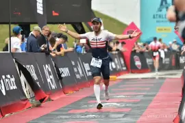 Andoni Rumayor se colocó entre los 10 mejores mexicano del Ironman World Championship.