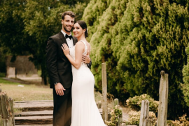 Edith Alanís y Jude Davis llegan al altar