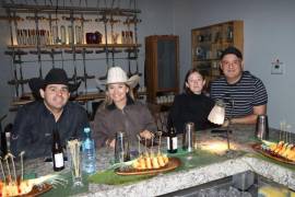 Enrique Tristán, Ana Sofía García, Ana Sofia Garza y Juan Garibay.