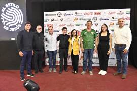 Jericó Abramo, Fernando Enrique Torres, Néstor Raúl Madrazo, padre Michel Errecart, Aymé Aguirre, José Abramo Lira, Greta Santoyo y Jericó Abramo.