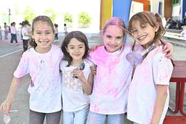 Sara Lucía Guajardo, Emma Ramos, Lía Cornejo y Ana Ceci de la Peña.