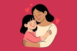 Mamá siempre está, en los momentos buenos y en los no tanto.