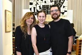 Carlota Torres, Mariela Gutiérrez y Daniel Chaparro.