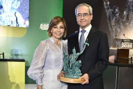 Conchita Aguirre y Luis Arizpe.