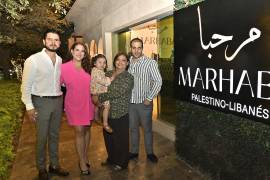 Erick Ortiz, Mary Sony Iga, María Camila Ortiz, Sonia Moses y José Eduardo Iga.