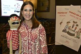 Trixia Valle compartió su conferencia “Papás de algodón, hijos de cristal”.