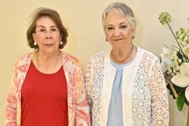 Tere Verduzco y María del Rosario Domínguez.