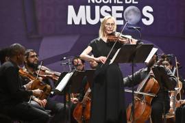 La Orquesta Filarmónica del Desierto llenó de música el Museo de las Aves durante la sexta edición de Noches de Museos.