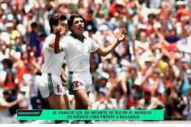 El histórico zape que Javier Aguirre le dio a Manuel Negrete tras su inolvidable gol en México 86 simboliza el festejo, pero también el llamado a seguir compitiendo.