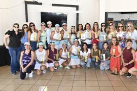 Las campeonas celebraron el cierre de una jornada marcada por el nivel en la cancha.
