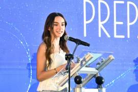 Uno de los momentos más emotivos de la tarde fue el mensaje dirigido por Mariana Padilla de León.