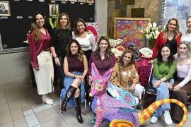 Las integrantes del Culb Tulipán fueron las anfitrionas de la reunión.