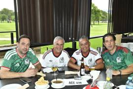 Jorge Arizpe, Óscar López, Alejandro Herrera y Eloy Dewey.