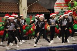 Alumnas del grupo de baile.