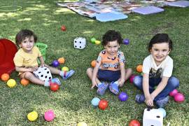 Marcelo, Mateo y David Ríos.